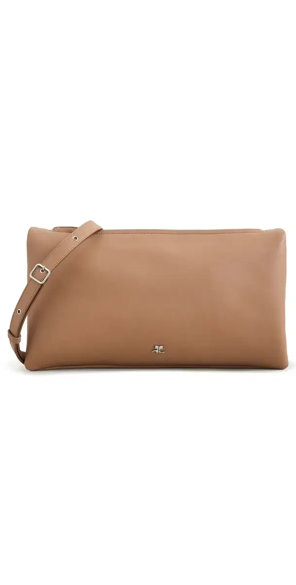 Cuff Leather Bag Bronze One Size