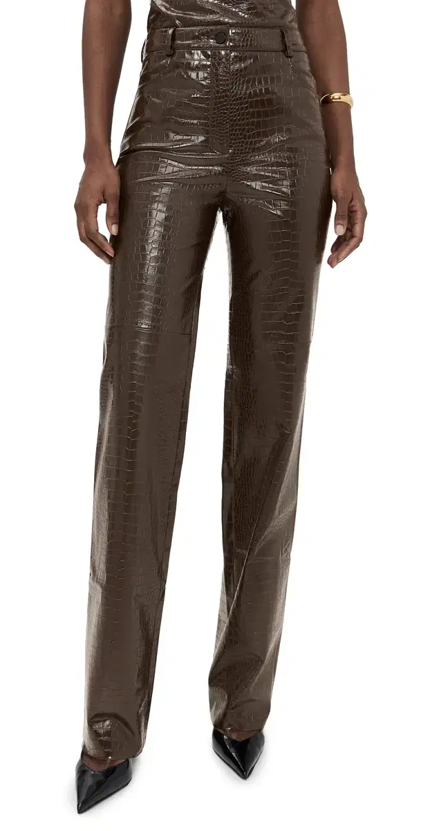 Killa Pants Brown Croc