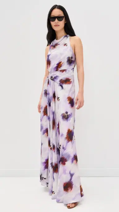 A.L.C. A. L.C. Skylar Gown Lilac Multi 4 | Thumbnail 2 A.L.C. A. L.C. Skylar Gown Lilac Multi 4 | Thumbnail 2