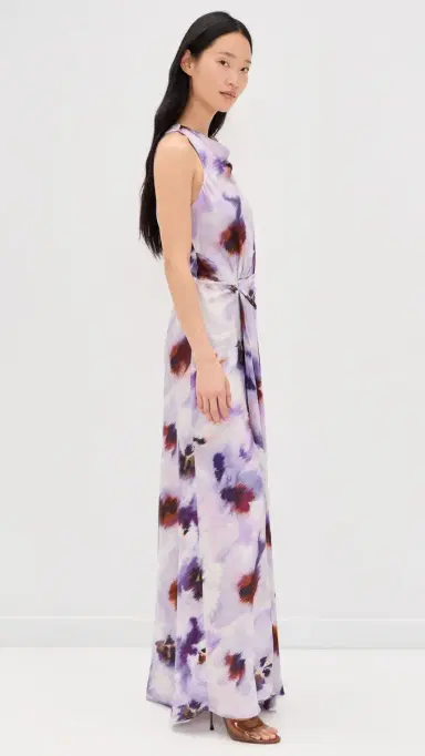 A.L.C. A. L.C. Skylar Gown Lilac Multi 4 | Thumbnail 4 A.L.C. A. L.C. Skylar Gown Lilac Multi 4 | Thumbnail 4