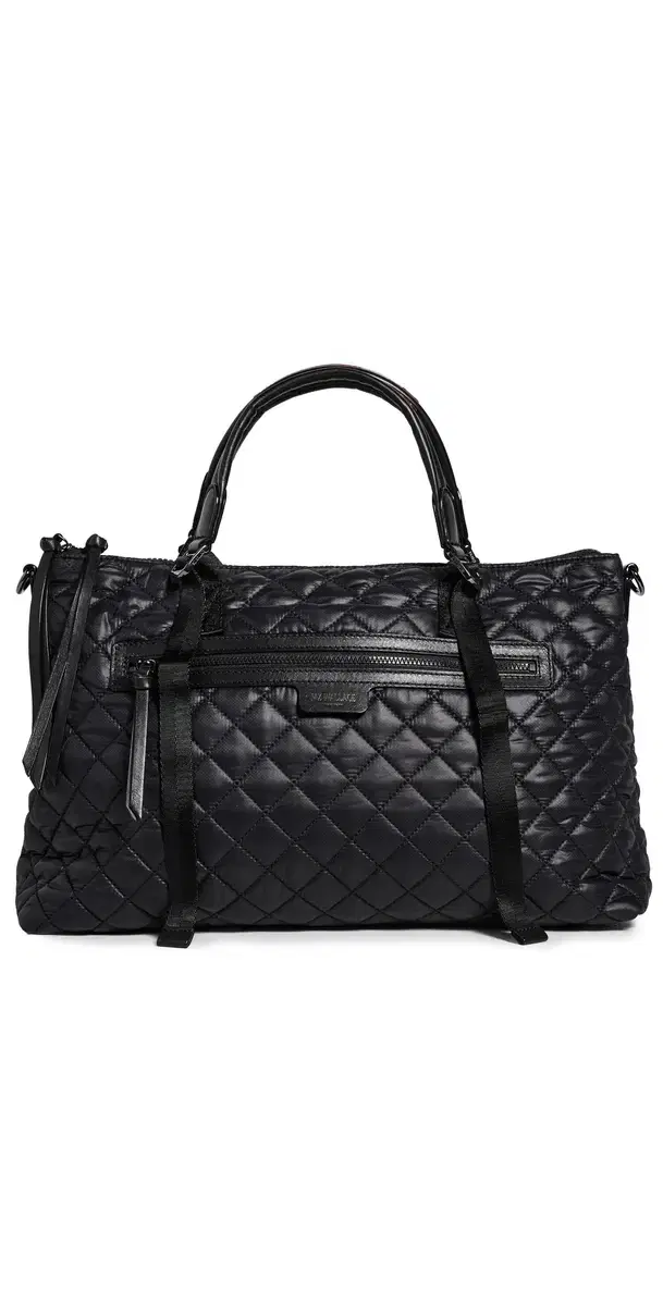 MZ Wallace Medium Park Satchel Black One Size