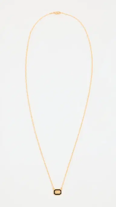 Gwen Beloti Initial Gold Block Pendant Necklace E | Thumbnail 6 Gwen Beloti Initial Gold Block Pendant Necklace E | Thumbnail 6