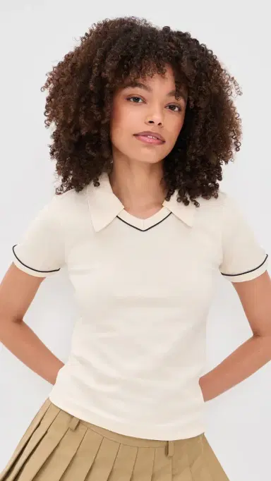 Jeanerica Charlie Top Off White | Thumbnail 2 Jeanerica Charlie Top Off White | Thumbnail 2