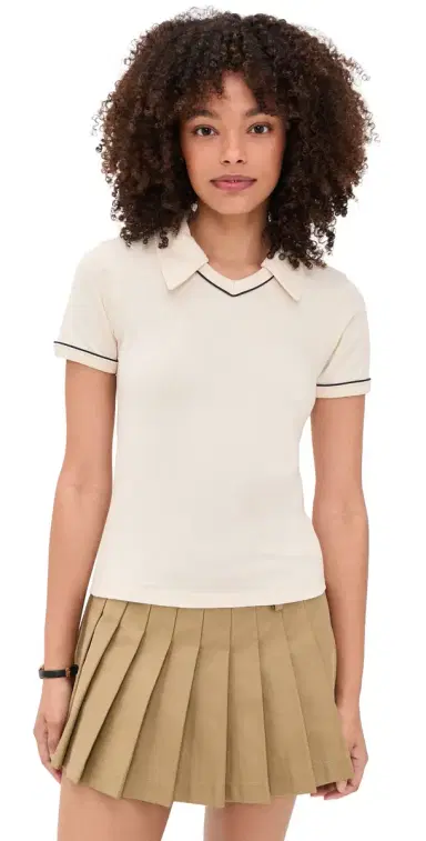 Jeanerica Charlie Top Off White | Thumbnail 1 Jeanerica Charlie Top Off White | Thumbnail 1