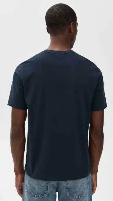 Maison Kitsuné Fox Head Patch Regular Tee Classic Navy M | Thumbnail 3