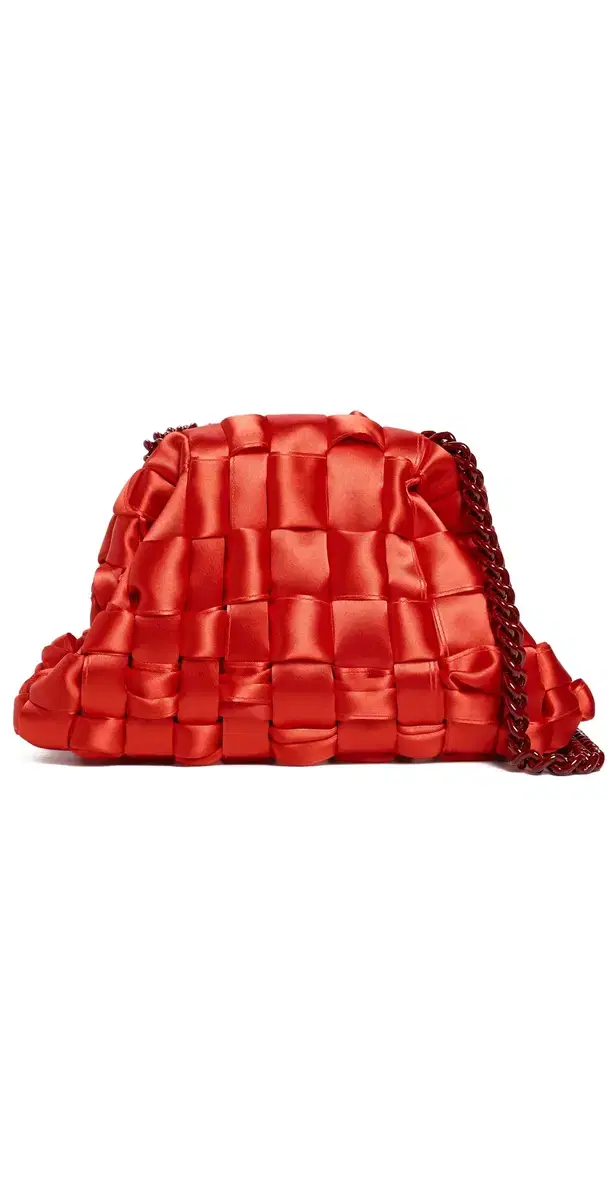 Satin Mini Game Bag Red One Size