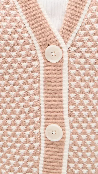 Varley Tarran Stitch Knit Cardigan Light Taupe | Thumbnail 6 Varley Tarran Stitch Knit Cardigan Light Taupe | Thumbnail 6