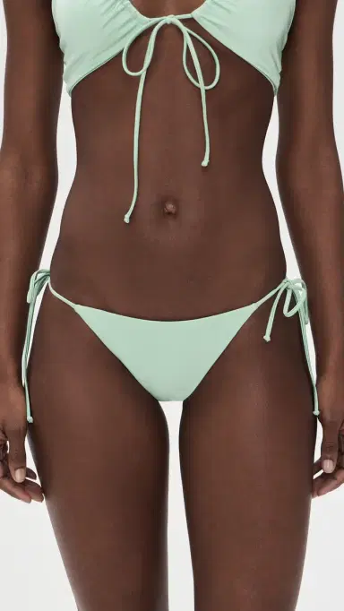 JADE Swim Ties Bikini Bottoms eafoam heen | Thumbnail 2
