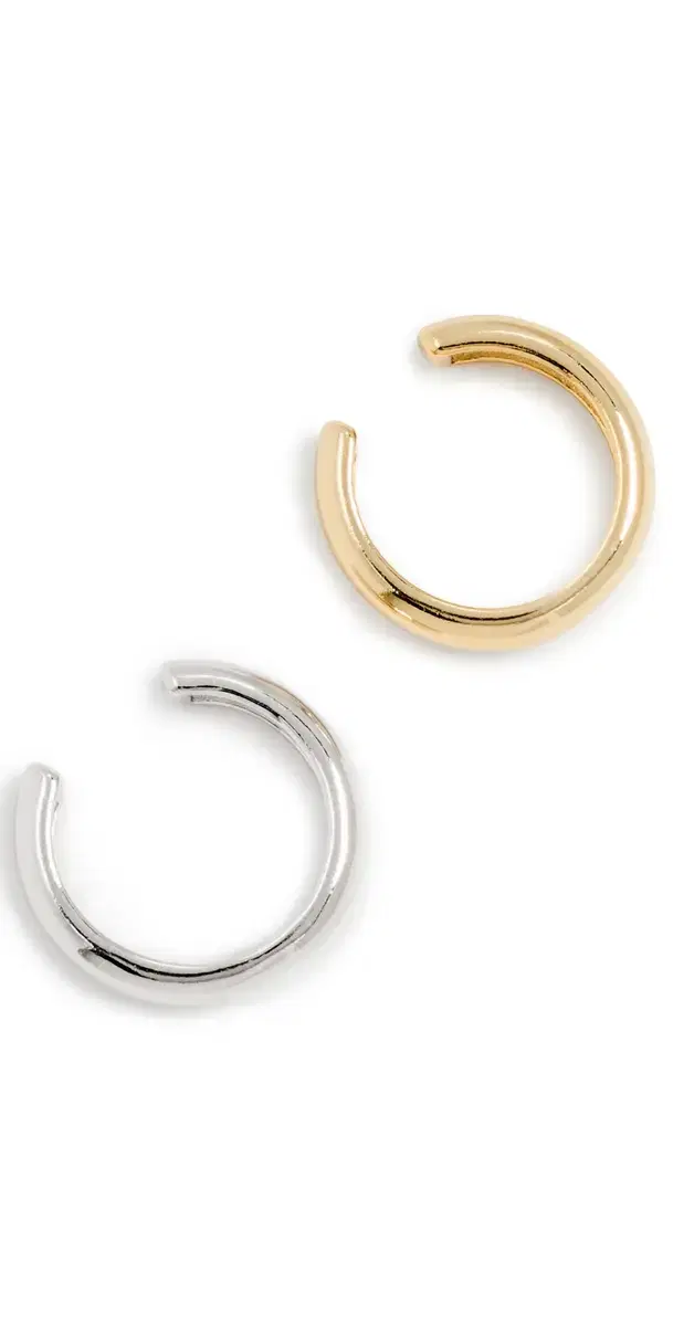 Ford Ear Cuff Set Silver/Gold One Size