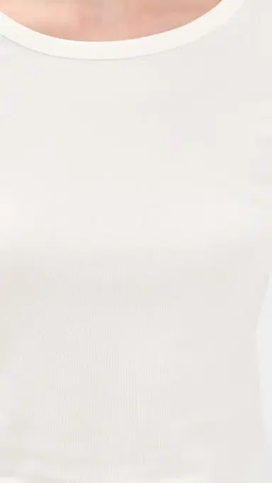 Z Supply Second Skin Crew Tee Cloud M | Thumbnail 6 Z Supply Second Skin Crew Tee Cloud M | Thumbnail 6