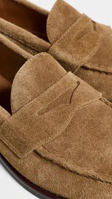 Polo Ralph Lauren Alston Suede Loafers Desert Tan 8 | Thumbnail 5