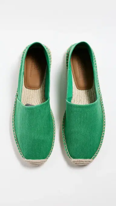 Polo Ralph Lauren Cevio Canvas Espadrilles Green 8 | Thumbnail 4