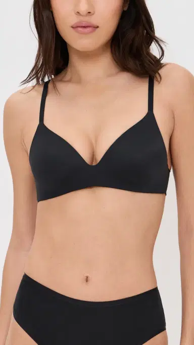 Calvin Klein Underwear Perfectly Fit Wire Free T-Shirt Bra Black | Thumbnail 2