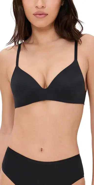 Calvin Klein Underwear Perfectly Fit Wire Free T-Shirt Bra Black | Thumbnail 1