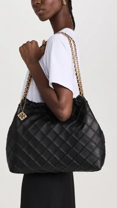 Tory Burch Fleming Soft Drawstring Hobo Bag | Thumbnail 3