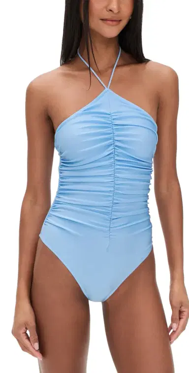 Solid & Striped The Mina One Piece Blue agoon | Thumbnail 1 Solid & Striped The Mina One Piece Blue agoon | Thumbnail 1
