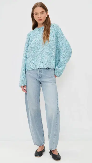La Ligne Ezra Sweater Marled Sky | Thumbnail 5 La Ligne Ezra Sweater Marled Sky | Thumbnail 5
