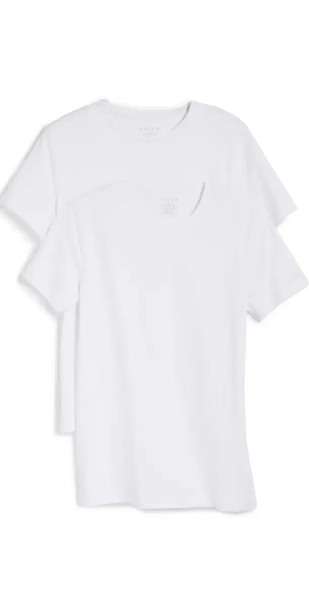 2-Pack Cotton Crew Neck Tee White