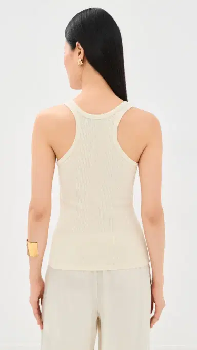 SPRWMN Chloe Tank Creme | Thumbnail 3