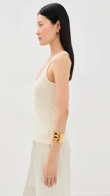 SPRWMN Chloe Tank Creme | Thumbnail 4