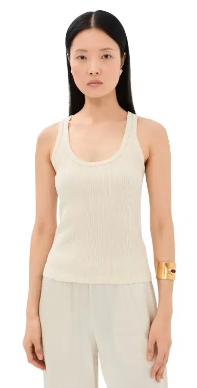 SPRWMN Chloe Tank Creme | Thumbnail 1