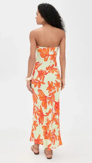 MINKPINK Estelle Strapless axi Dress int Floral | Thumbnail 3
