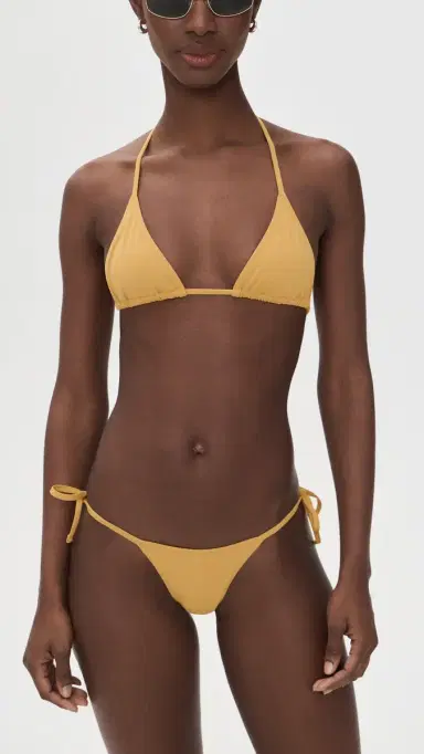 Éterne Isla tring Bikini Bottoms affron | Thumbnail 4