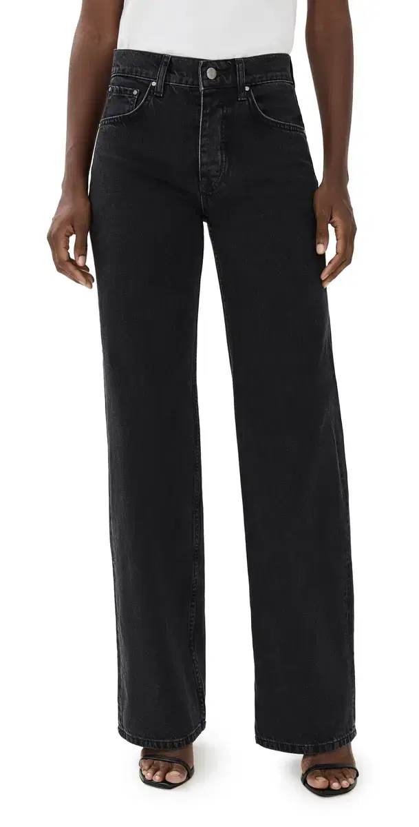 ANINE BING Hugh Jeans Vintage Black