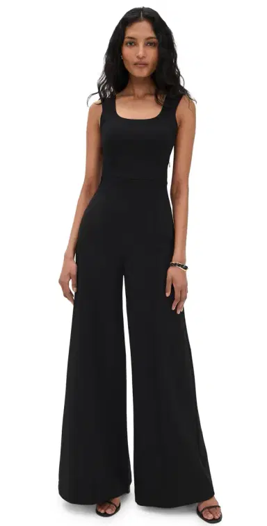 Ripley Rader Ponte Knit Tank Wide Leg Jumpsuit | Thumbnail 1 Ripley Rader Ponte Knit Tank Wide Leg Jumpsuit | Thumbnail 1