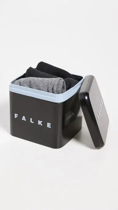 FALKE Happy Crew Socks 3 Pack Assorted 39-42 | Thumbnail 3 FALKE Happy Crew Socks 3 Pack Assorted 39-42 | Thumbnail 3