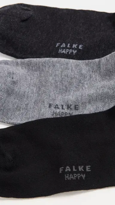 FALKE Happy Crew Socks 3 Pack Assorted 39-42 | Thumbnail 4 FALKE Happy Crew Socks 3 Pack Assorted 39-42 | Thumbnail 4