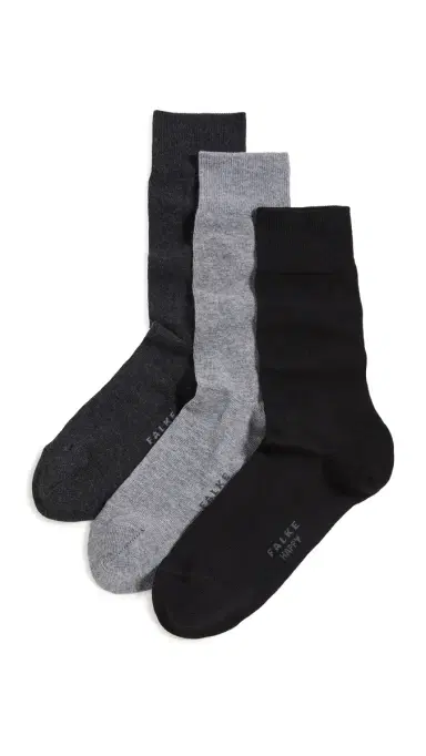 FALKE Happy Crew Socks 3 Pack Assorted 39-42 | Thumbnail 5 FALKE Happy Crew Socks 3 Pack Assorted 39-42 | Thumbnail 5
