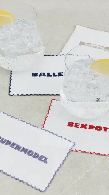 Dear Annabelle Who's Who Cocktail Napkins | Thumbnail 2