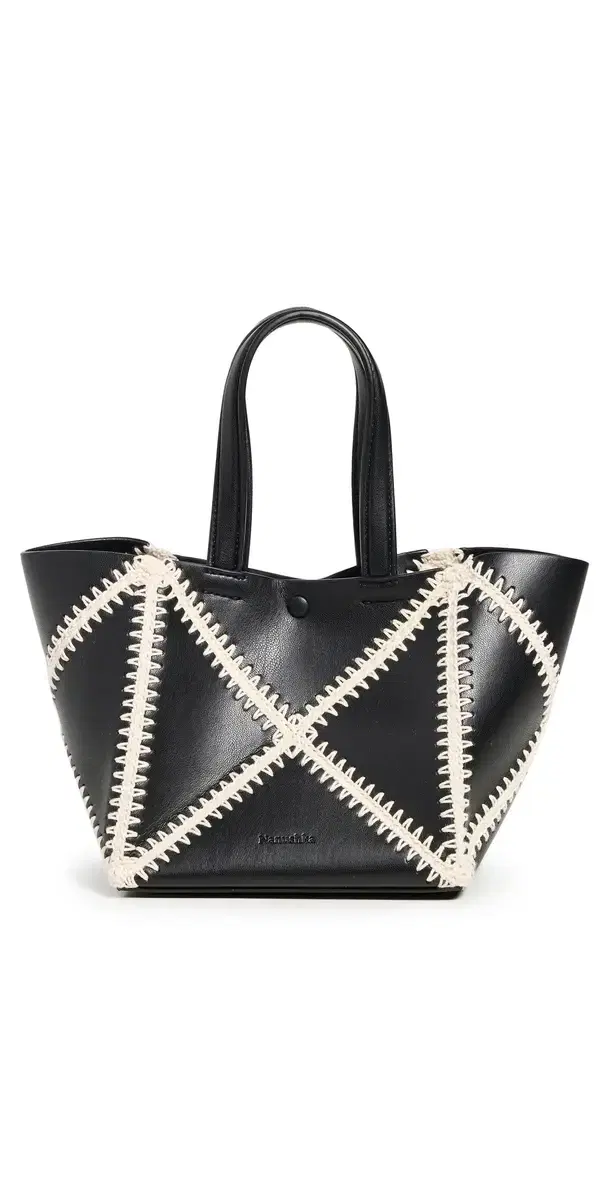 The Origami Mini Bag Black/Cream One Size
