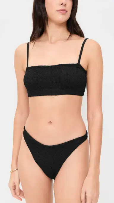 Hunza G Gigi Bikini Set Black One Size | Thumbnail 2