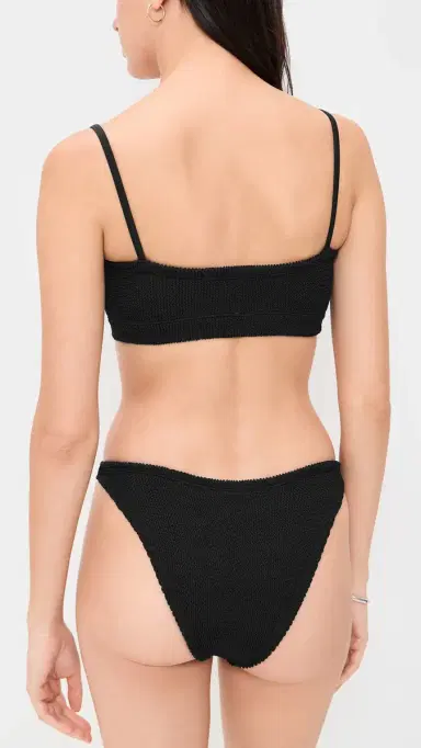 Hunza G Gigi Bikini Set Black One Size | Thumbnail 3