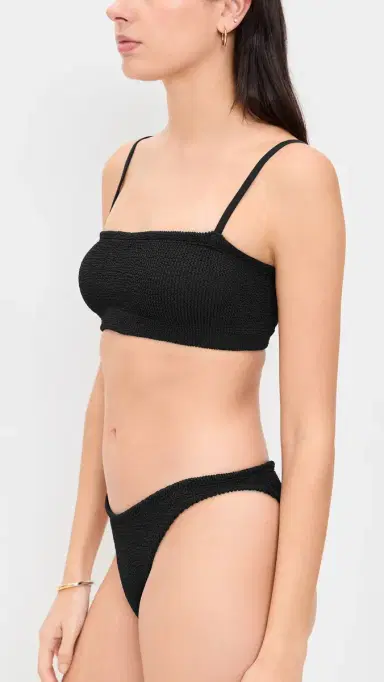 Hunza G Gigi Bikini Set Black One Size | Thumbnail 4