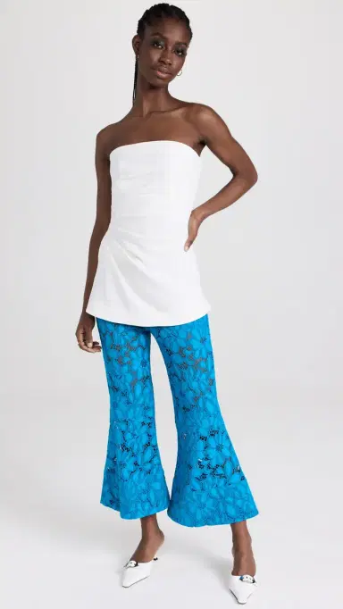 Proenza Schouler Matte Viscose Crepe Strapless Top | Thumbnail 5 Proenza Schouler Matte Viscose Crepe Strapless Top | Thumbnail 5