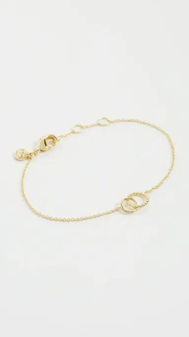 Gorjana Crew Charm Bracelet Gold One Size | Thumbnail 2