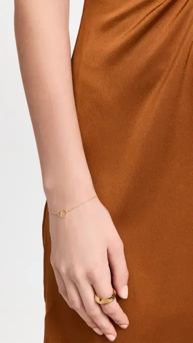 Gorjana Crew Charm Bracelet Gold One Size | Thumbnail 3