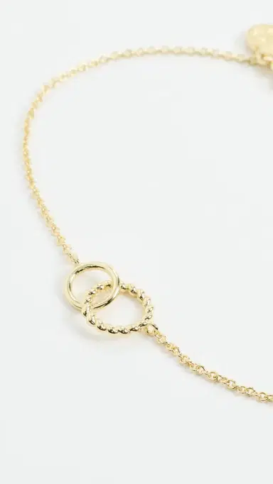 Gorjana Crew Charm Bracelet Gold One Size | Thumbnail 4