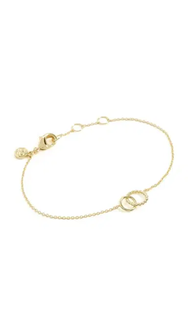 Gorjana Crew Charm Bracelet Gold One Size | Thumbnail 5