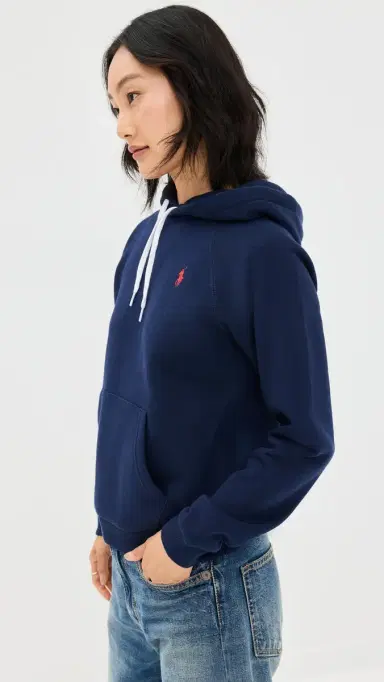 Polo Ralph Lauren Shrunken Hood Sweatshirt Cruise Navy XL | Thumbnail 4