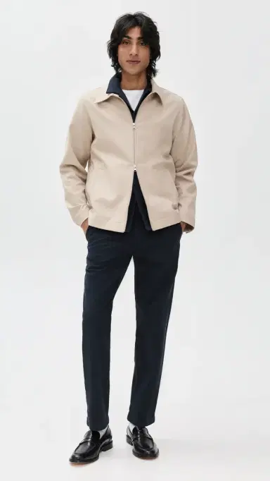 NN07 Aden Relaxed Chino Pants 32 Navy Blue | Thumbnail 5