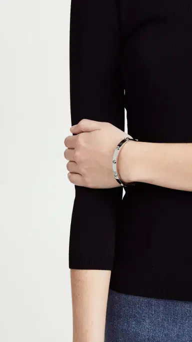 Tory Burch Icon Hinge Bracelet | Thumbnail 3