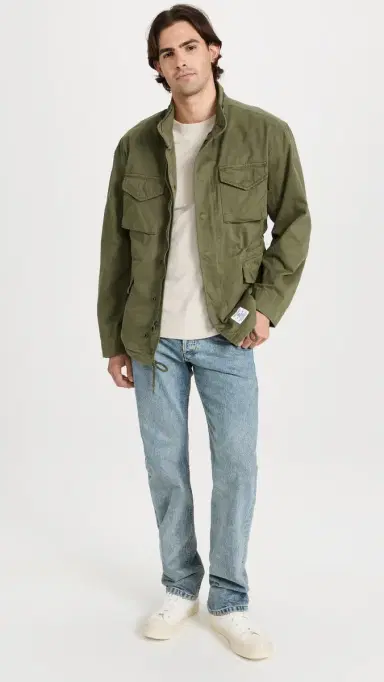 Alpha Industries M-65 Relaxed Fit Field Coat Og-107 Green M | Thumbnail 5 Alpha Industries M-65 Relaxed Fit Field Coat Og-107 Green M | Thumbnail 5