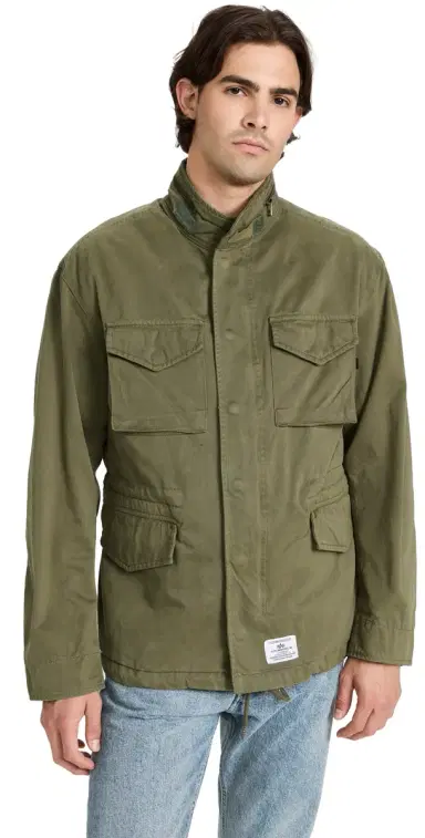 Alpha Industries M-65 Relaxed Fit Field Coat Og-107 Green M | Thumbnail 1 Alpha Industries M-65 Relaxed Fit Field Coat Og-107 Green M | Thumbnail 1