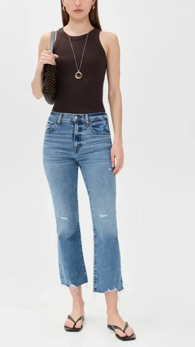 DAZE Shy Girl Jeans Wide Awake Vintage 28 | Thumbnail 5