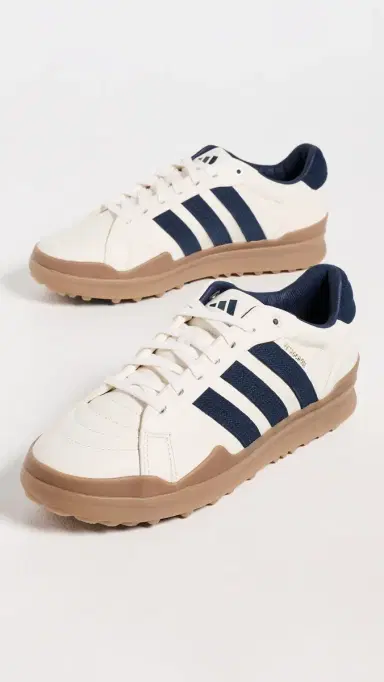 Adidas Golf Retrocross Gripmore Golf Shoes White/Collegiate Navy/Gum4 9 | Thumbnail 4 Adidas Golf Retrocross Gripmore Golf Shoes White/Collegiate Navy/Gum4 9 | Thumbnail 4