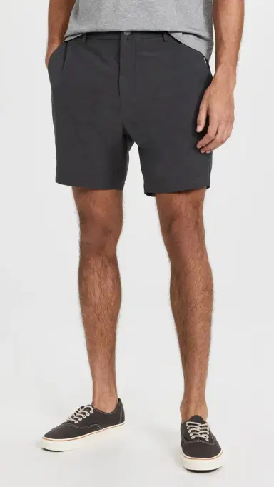 Onia 4-Way Stretch Versatility Shorts 7 Charcoal 36 | Thumbnail 2